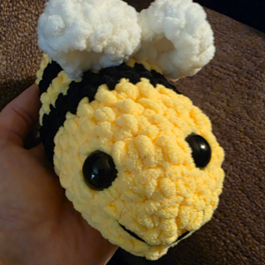 Bumblefluff the Bee - Handcrafted Plush Toy 🐝✨